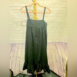 Juicy Couture Dress Black Eyelet Fabric lined Size 4 new w/tags. $248 MSRP